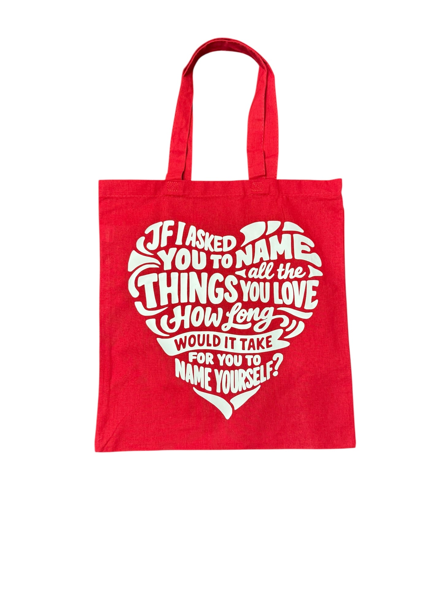 Love tote -Red