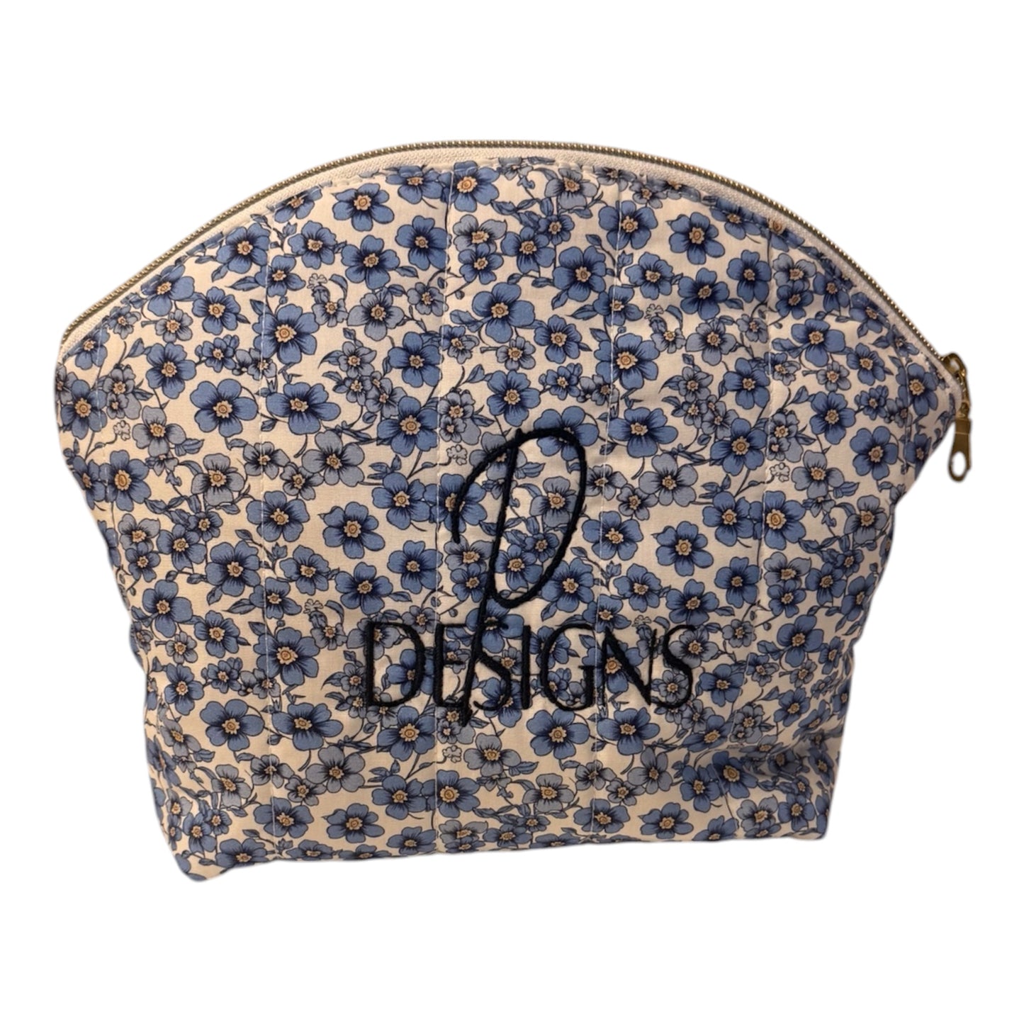 Blue Arched pouch