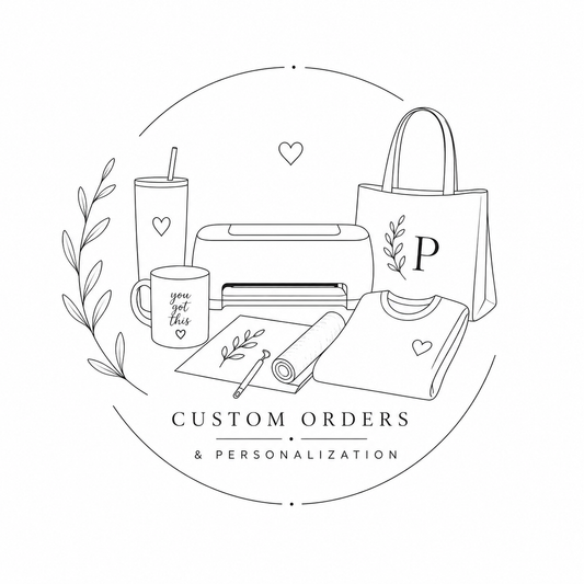 Custom orders & personalization