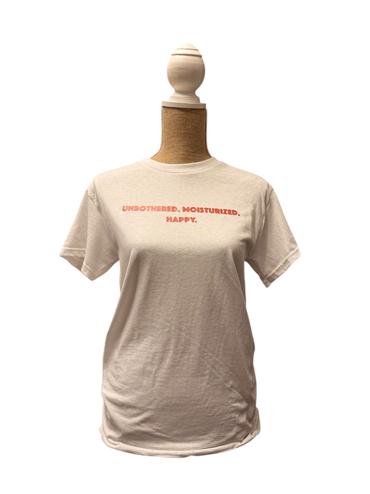 Unbothered Tee -White