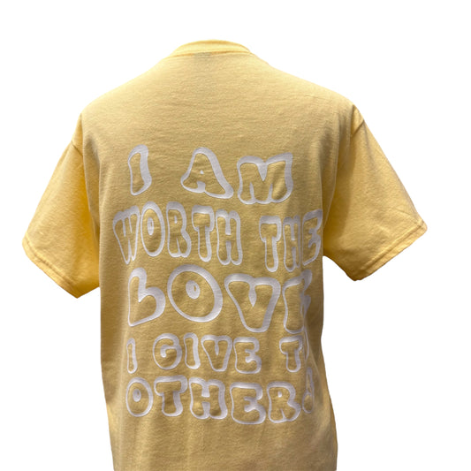 Worthy Tee - Yellow