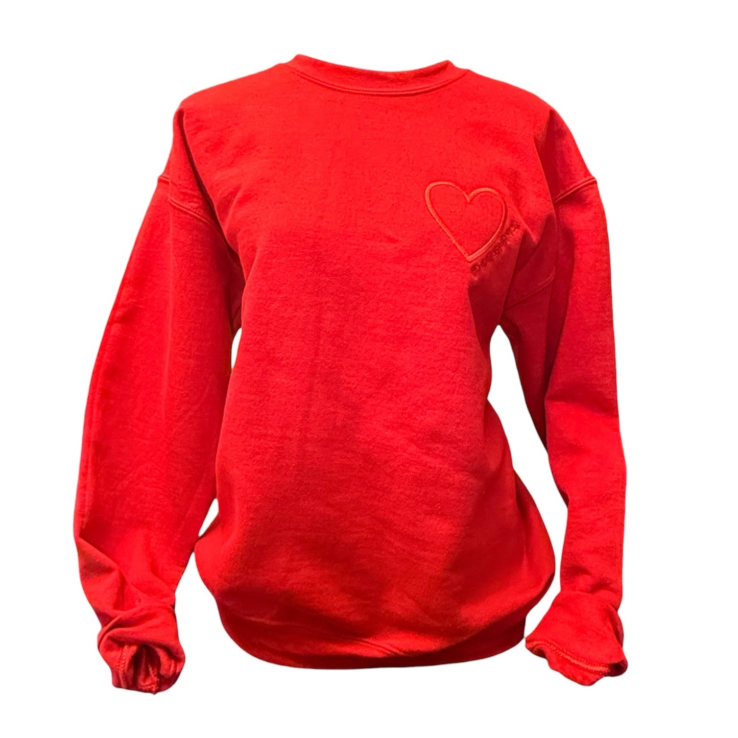 Heart Sweater - Red
