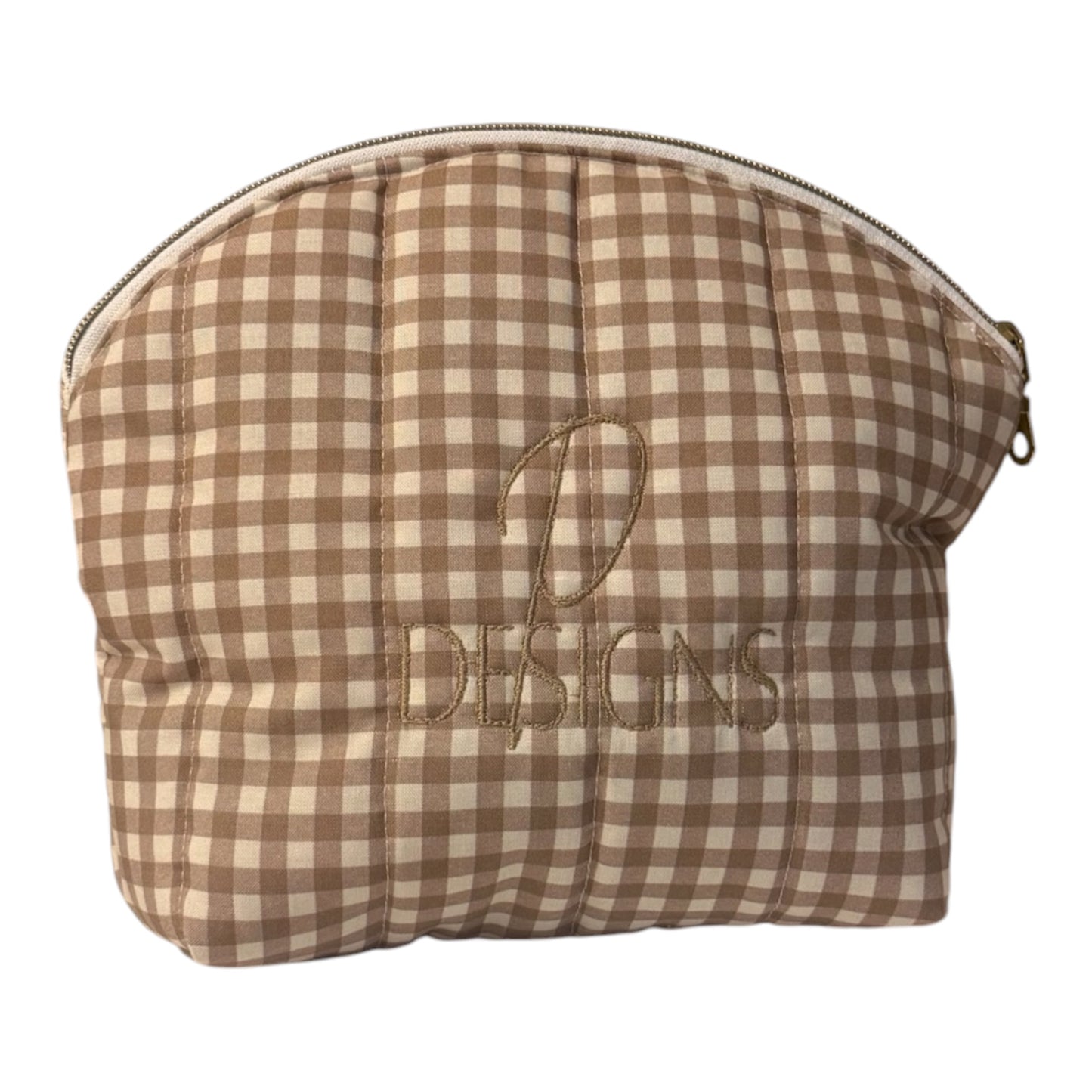 Brown Arched Pouch